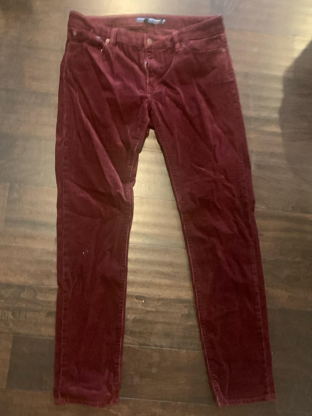 Ralph Lauren Women’s Corduroy Jeans in Deep Burgundy